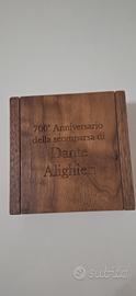 cofanetto per trittico monete Ag.  Dante Alighieri