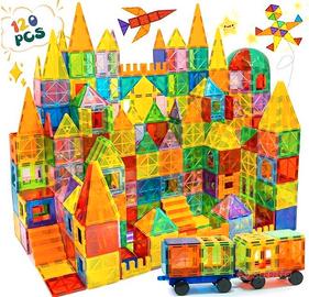 Olvy Tessere Magnetiche Costruzioni 3D Montessori