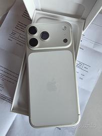 iPhone 17 pro max 256GB silver 512GB batteria 99%