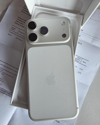 iPhone 17 pro max 256GB silver 512GB batteria 99%
