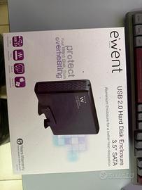 2 Box per Hard Disk Sata 3,5” e 2,5”