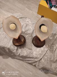 coppia di applique 