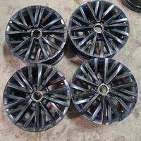 4 cerchi lega volkswagen t-roc taos r16 lt6280