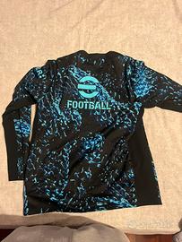 felpa riscaldamento pre match inter