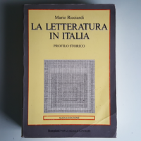 La Letteratura In Italia - Profilo Storici - 1988