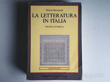 La Letteratura In Italia - Profilo Storici - 1988