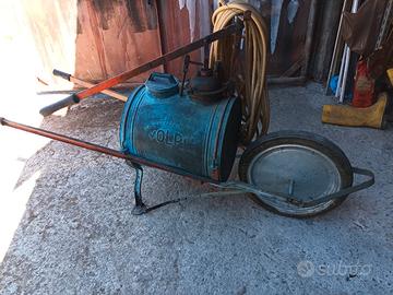 pompa irroratrice a carriola Volpi
