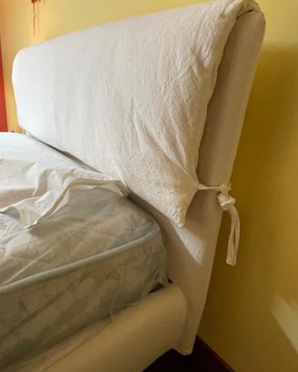 Letto una piazza e mezzo - Coppia comodini - Como'