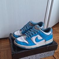 nike dunk unc azzurre taglia 39