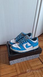 nike dunk unc azzurre taglia 39