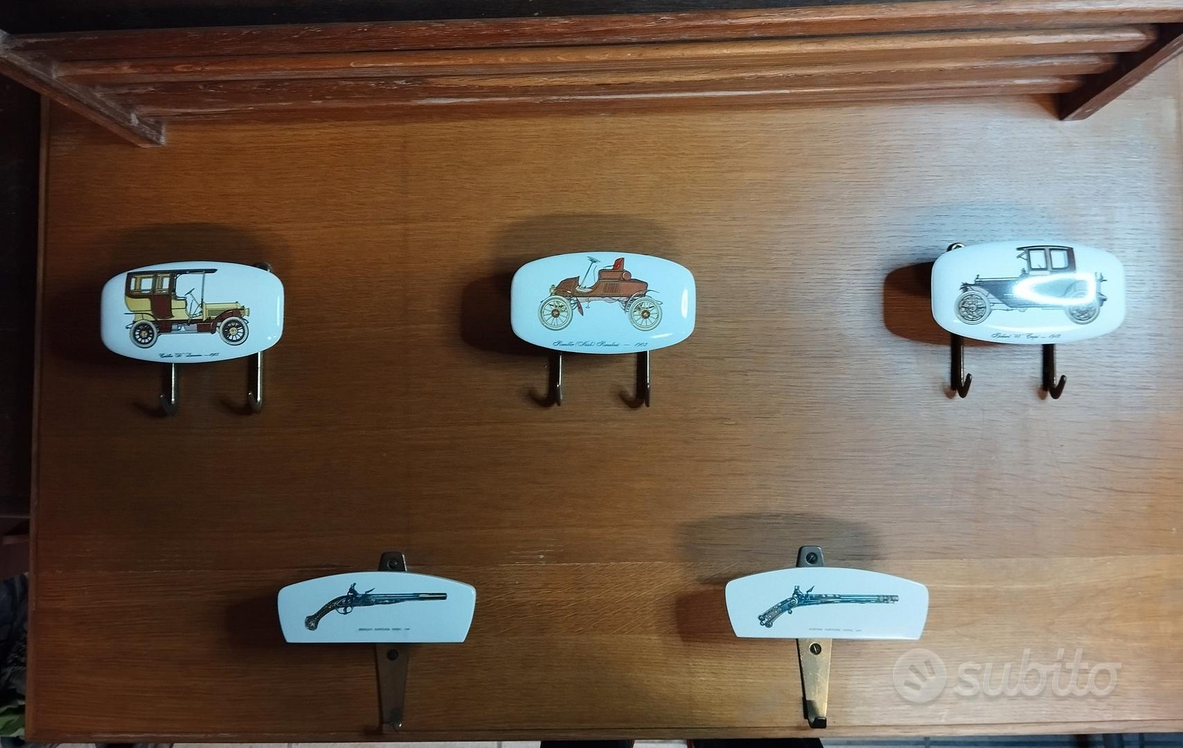 Hess Appendiabiti In Legno Per Bambini - Auto Da Corsa, Made In Germany, Sicuro E Colorato - 2