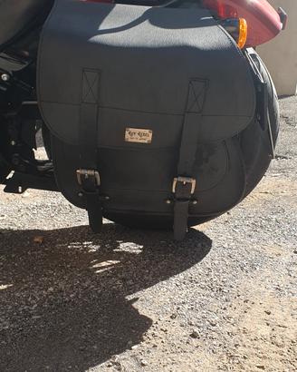 borsa moto Harley Davidson Softail m8
