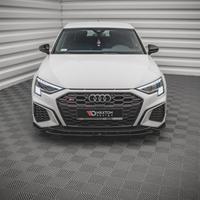 SPLITTER ANTERIORE V.2 Audi S3 / A3 S-Line 8Y nero