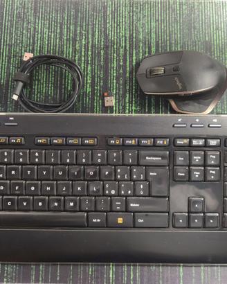 Tastiera Logitech K520 + Mouse Logitech MX Master