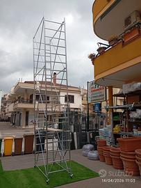 trabattello alto 5.5 MT stabilizzatori antiribalta