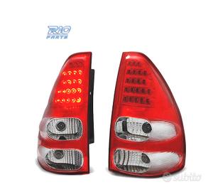 FANALI A LED TOYOTA LAND CRUISER FJ120 03-09 ROSSO