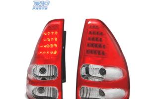 FANALI A LED TOYOTA LAND CRUISER FJ120 03-09 ROSSO