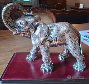 ELEFANTE PLACCATO ARGENTO