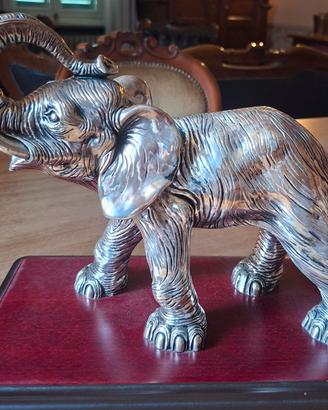 ELEFANTE PLACCATO ARGENTO