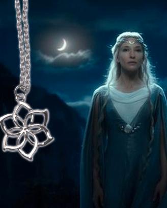 Collana galadriel lord of the rings signore degli