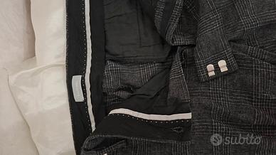 pantalone stefanel a righe 