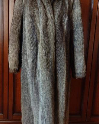 Cappotto pelliccia Marmotta lungo 