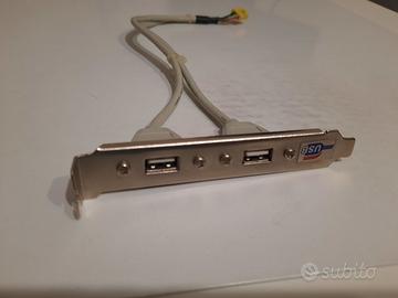 porte USB su supporto PCI