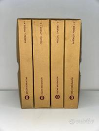 Giovanni Pascoli - Poesie - 4 Volumi 