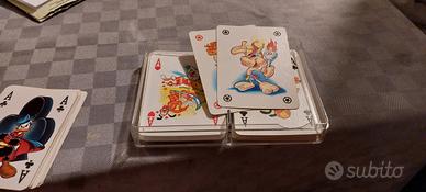 Carte da Scala 40 Topolino Zueg vintage da collezi