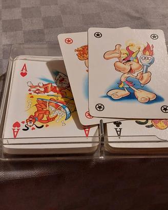Carte da Scala 40 Topolino Zueg vintage da collezi