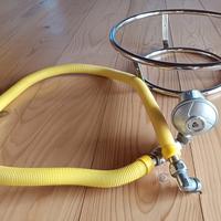 Cestello, Regolatore e Tubo per bombola del gas