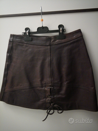 Gonna in vera pelle