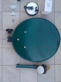 Parabola satellitare antenna da camper e casa mare