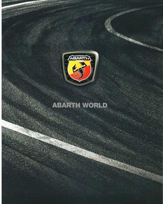 ABARTH WORLD BROCHURE ORIGINALE del 2016