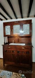 mobili legno mogano 