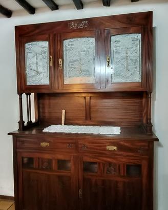 mobili legno mogano 