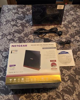 Netgear D6300-Modem Router WiFi  802.11ac Dual Ban