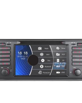 NAVIGATORE RADIO 7" BMW SERIE 5 E39 95-03 USB GPS