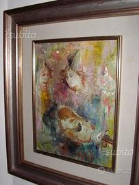 Quadro Olio su Tela Aldo Dorella