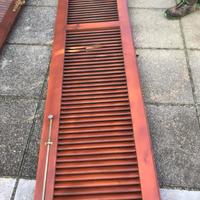 Imposte di legno pino di Svezia