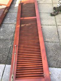 Imposte di legno pino di Svezia