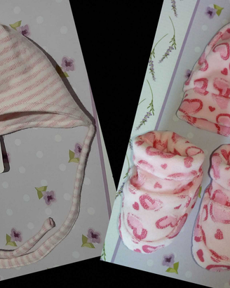 Cappellini, fascia per capelli, collant e guantini