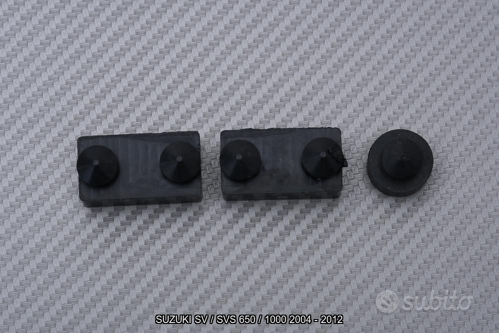 Sellino Posteriore Passeggero Per Suzuki SV 650 N/S (1999-2002) - Compatibile Con Modelli Originali, In ABS Con Imbottitura E Rivestimento Similpelle