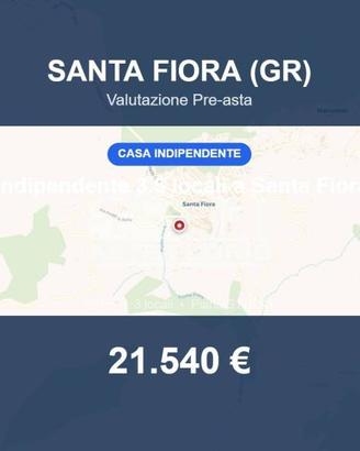 Immobile in asta di 50 m² a Santa Fiora