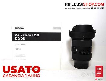 USATO SIGMA 24-70MM F/2.8 DG DN ART SONY FE