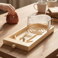 Mini flipper in legno vintage 