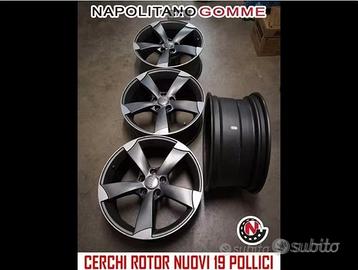 Cerchi Audi Rotor A4 A5 A6 Q3 Q5 19 pollici antrac