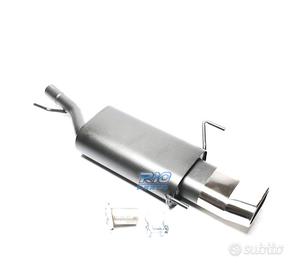 SILENZIATORE DI SCARICO PER OPEL ASTRA 1998-2009 x