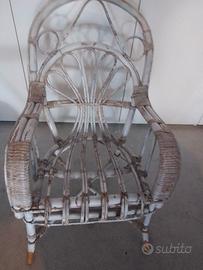 Sedia vimini piccola