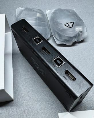UGREEN HDMI KVM Switch 2 porte – 4K – USB 2.0